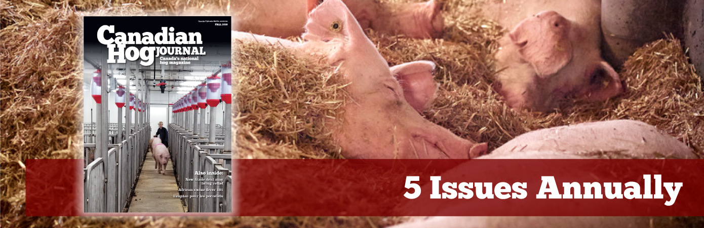 Subscribe to the Canadian Hog Journal