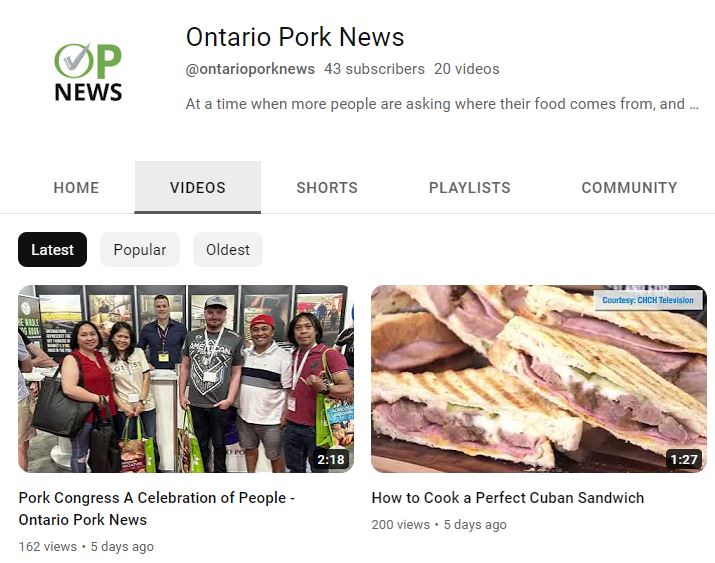Ontario news platform showcases pork’s people